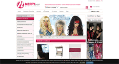 Desktop Screenshot of neffyshop.com