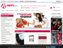 Tablet Screenshot of neffyshop.com